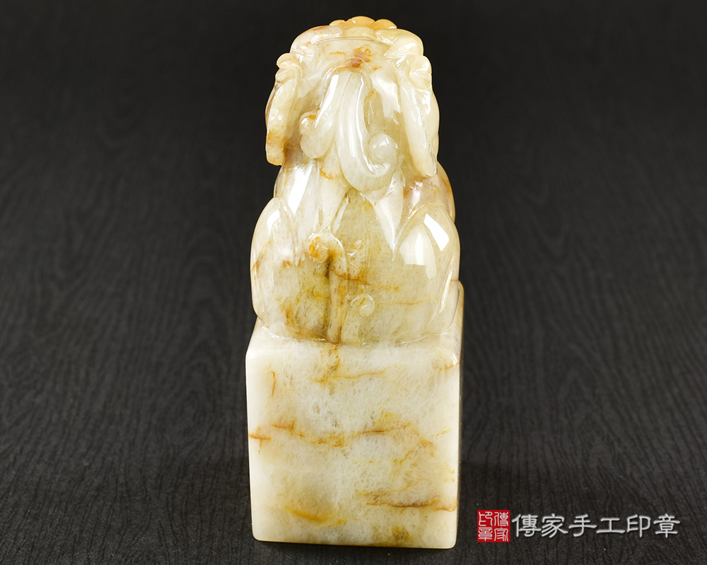 傳家手工印章實際成品:頂級新疆黃玉精雕獅子廟章:廟章、神明印章、大印章 傳家手工印章實際成品:頂級新疆黃玉精雕獅子廟章:廟章、神明印章、大印章