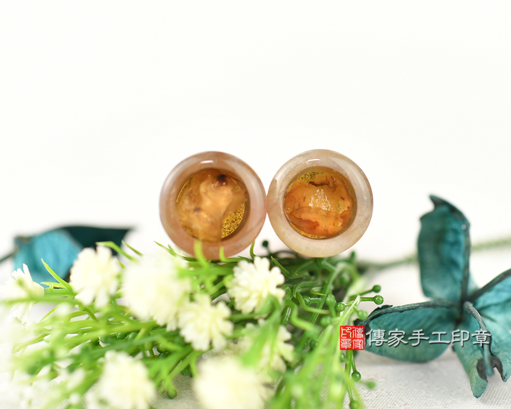 ~雙倍的愛~ 水草玉臍帶印章 開運印章 傳家手工印章台中店2024.10.22 ~雙倍的愛~ 水草玉臍帶印章 開運印章 傳家手工印章台中店2024.10.22