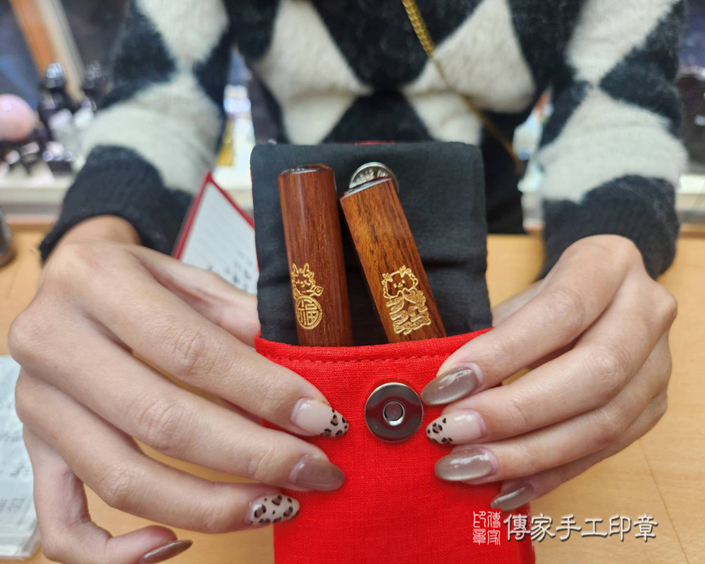 顧客滿意推薦開運臍髮印章-南投縣埔里鎮-張小姐2024.12.21