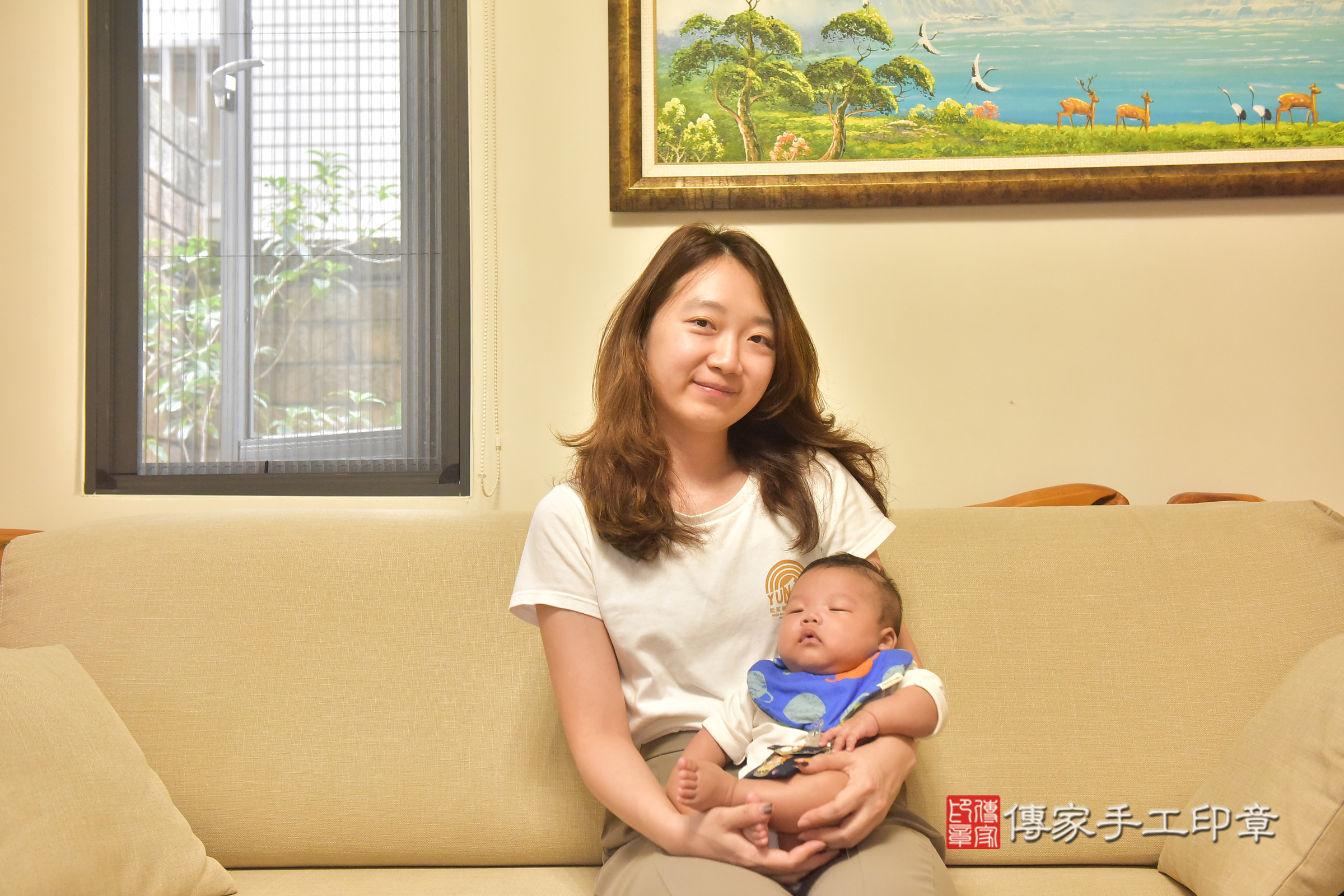濬濬寶寶(台中市西屯區到府嬰兒濬濬寶寶滿月剃頭理髮、到府嬰兒剃胎毛儀式吉祥話)。到府剃頭剃胎毛主持、專業拍照、證書。★購買「臍帶章、肚臍章、胎毛筆刷印章」贈送：剃頭、收涎、抓周，三選一。2024.11.18，照片2