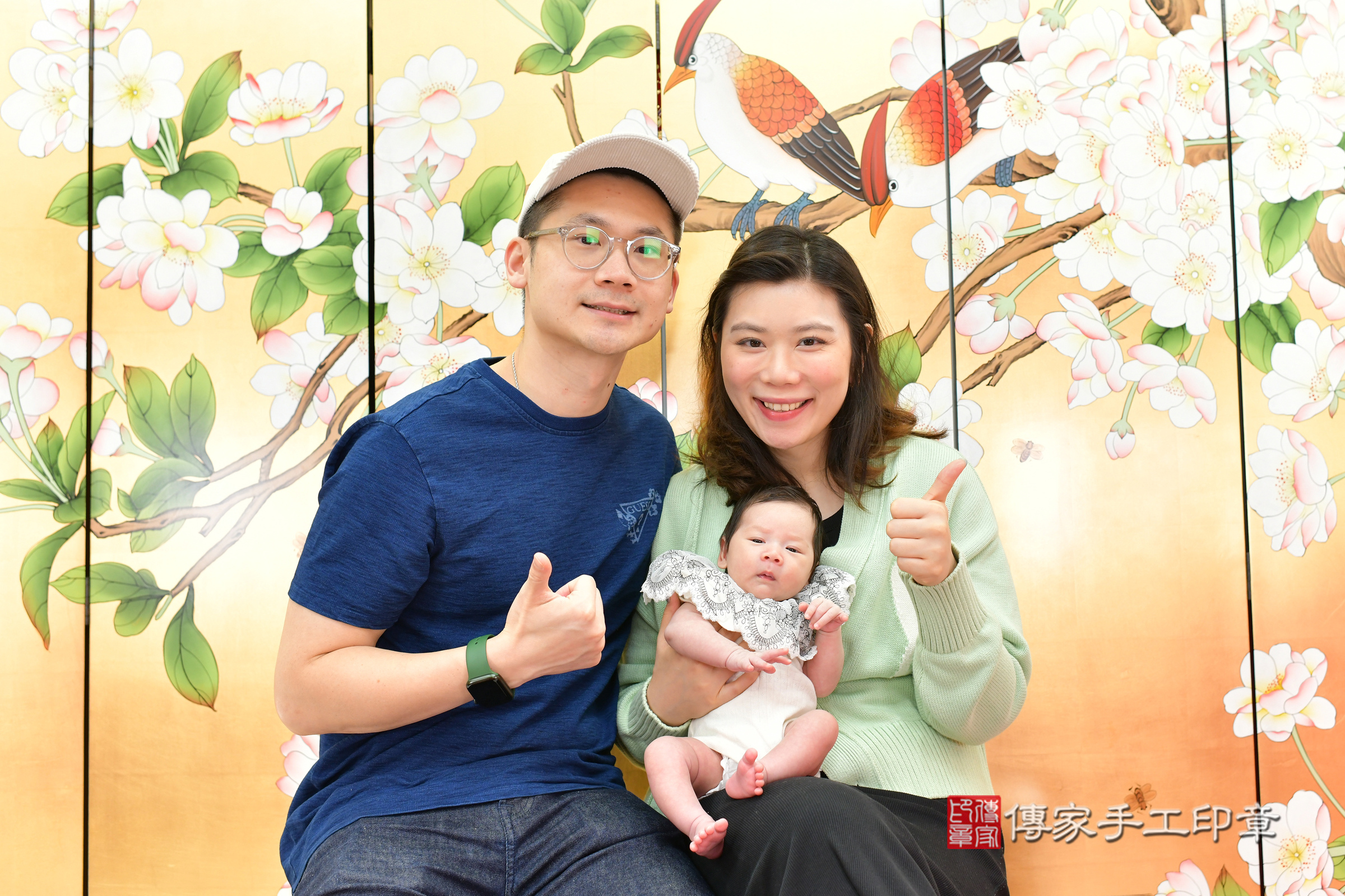 玥玥寶寶(台中市北區嬰兒寶寶滿月剃頭理髮、嬰兒剃胎毛儀式吉祥話)。中國風會場，爸媽寶貝穿「日中韓」古裝禮服。專業拍照、證書。★購買「臍帶章、肚臍章、胎毛筆刷印章」贈送：剃頭、收涎、抓周，三選一。2024.11.28，照片4