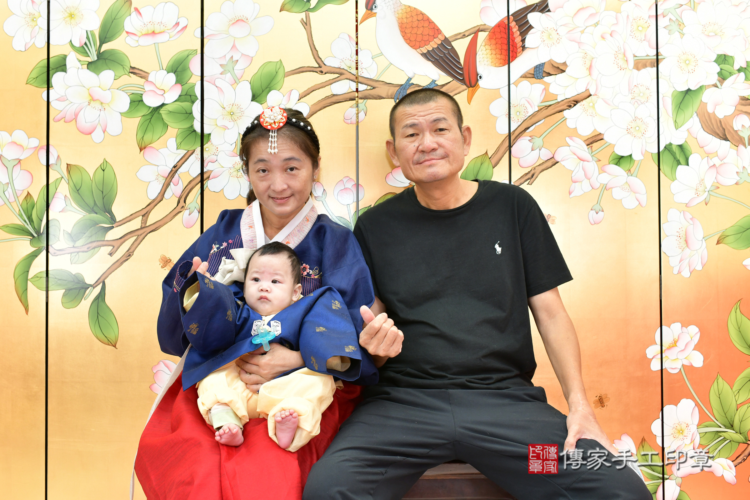 台中市北區小杰寶寶收涎推薦：傳家台中店收涎中國風會場，嬰兒古禮收涎收口水流程儀式、收涎吉祥話、收涎餅乾、收涎拍照。收涎證書。2024.11.4，照片6