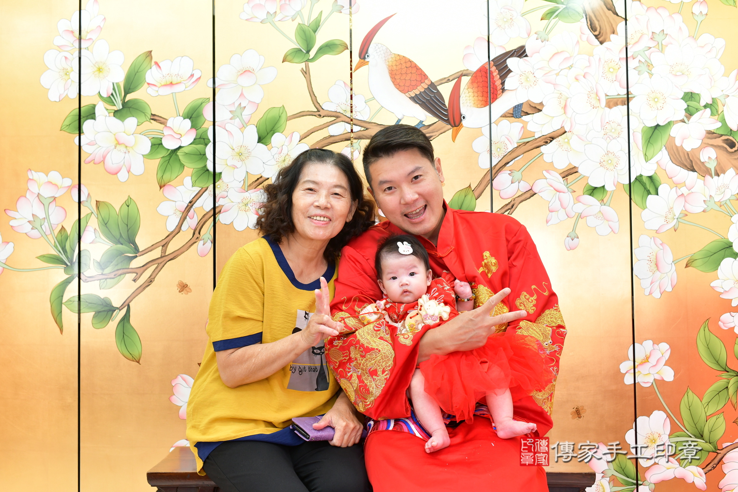 台中市北區小希寶寶收涎推薦：傳家台中店收涎中國風會場，嬰兒古禮收涎收口水流程儀式、收涎吉祥話、收涎餅乾、收涎拍照。收涎證書。2024.11.21，照片14
