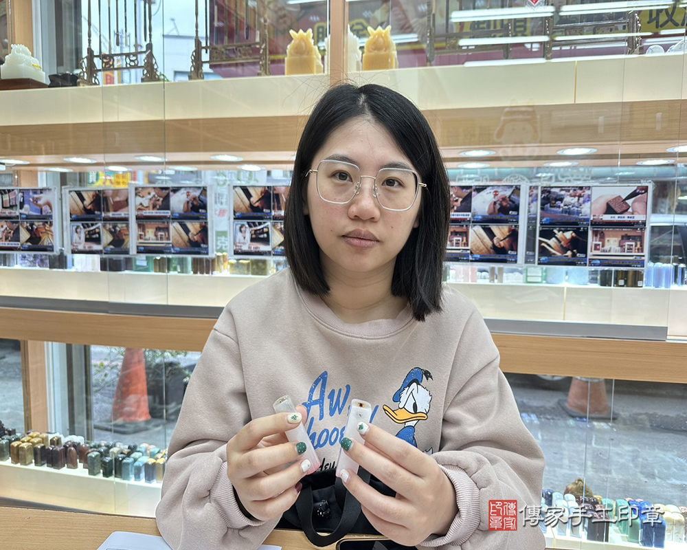 顧客滿意推薦開運臍髮印章-台南市官田區-陳小姐2025.01.04