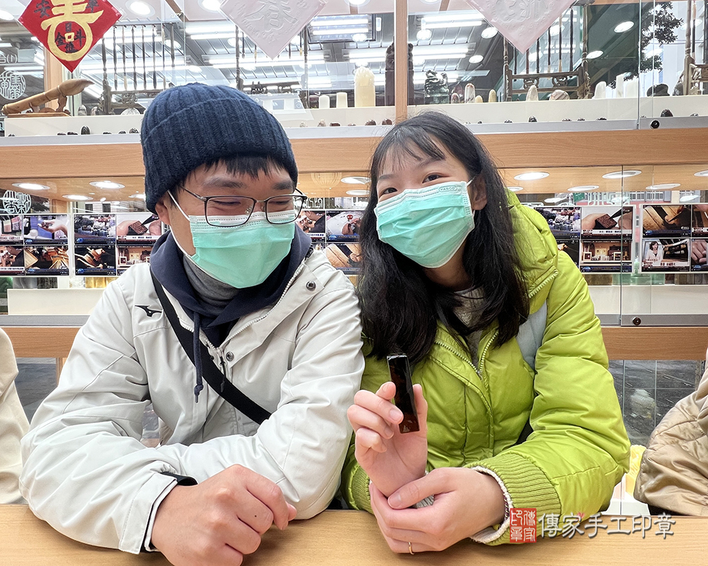 顧客滿意推薦開運臍帶印章-台北市中正區-鄧小姐2025.01.11