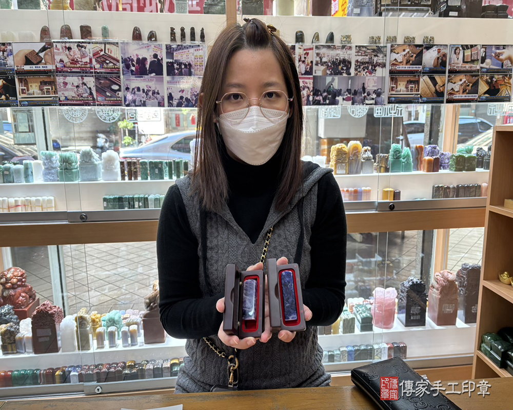 顧客滿意推薦開運個人印章-台北市中正區-吳小姐2025.01.11