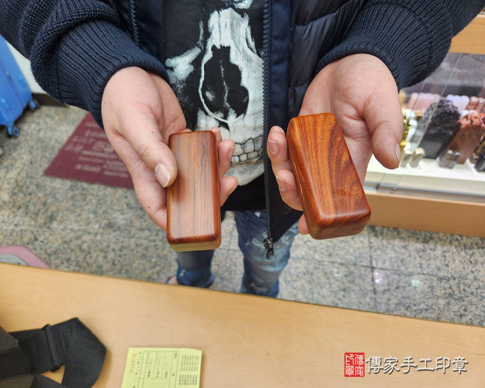 顧客滿意推薦開運個人印章-台中市北區-施先生2025.01.17