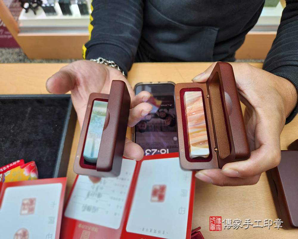 顧客滿意推薦開運臍髮印章以及個人印章-台中市烏區-江先生2025.01.19