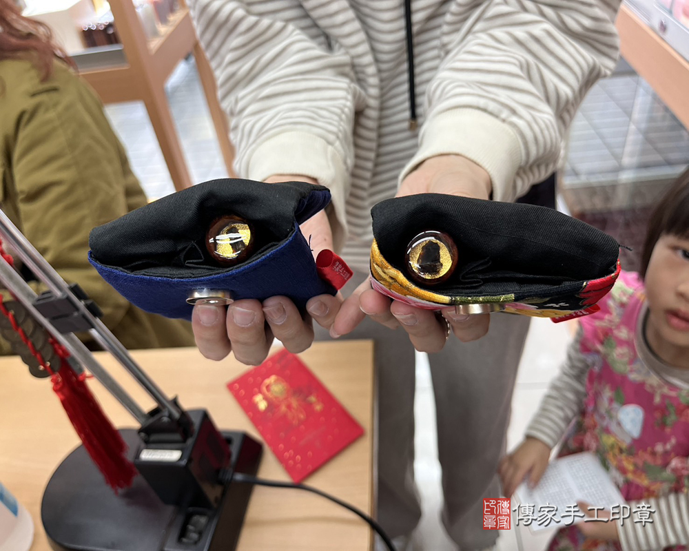顧客滿意推薦開運臍帶印章-高雄市林園區-廖小姐2025.02.03