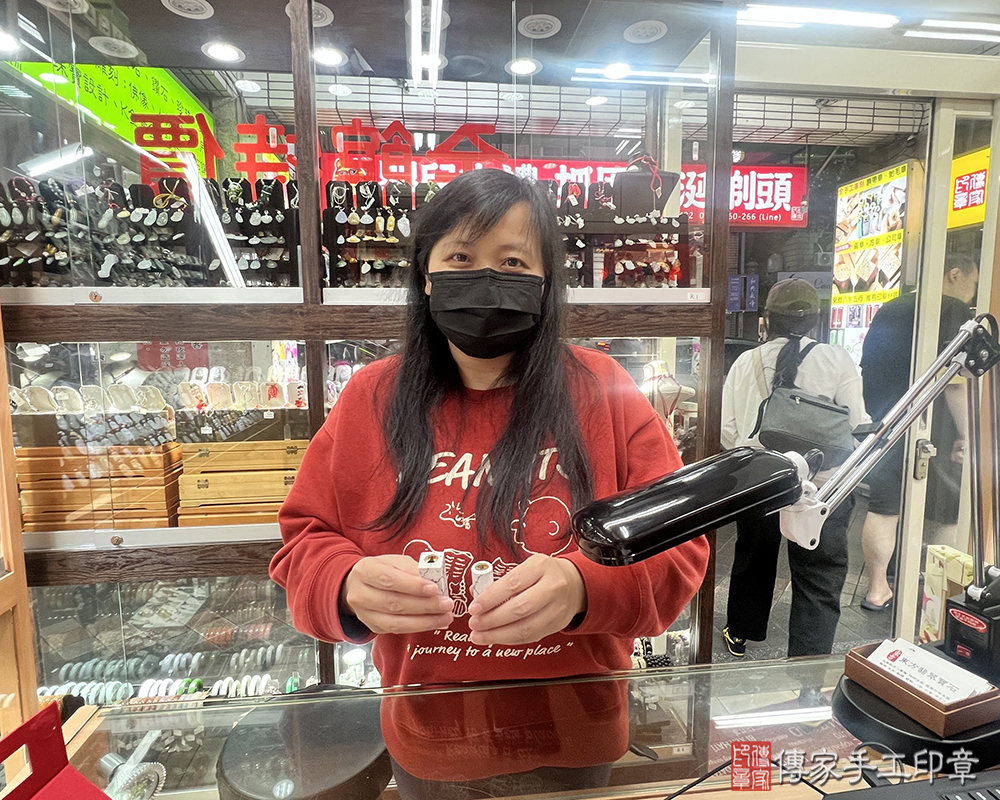 顧客滿意推薦開運臍髮印章-台北市大同區-呂小姐2025.02.15