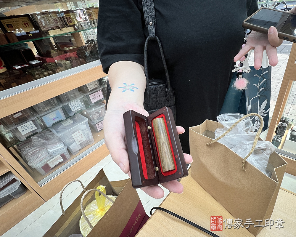 顧客滿意推薦開運個人印章-台北市中正區-孫小姐2025.03.07