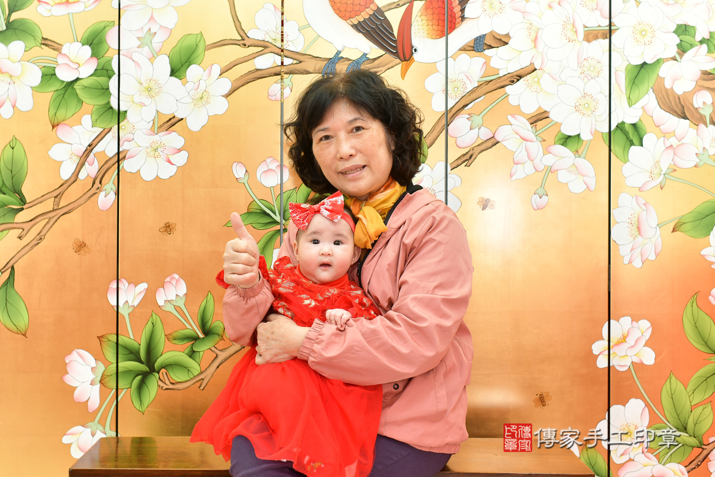 台中市北區彤彤寶寶收涎推薦：傳家台中店收涎中國風會場，嬰兒古禮收涎收口水流程儀式、收涎吉祥話、收涎餅乾、收涎拍照。收涎證書。2025.3.6，照片12
