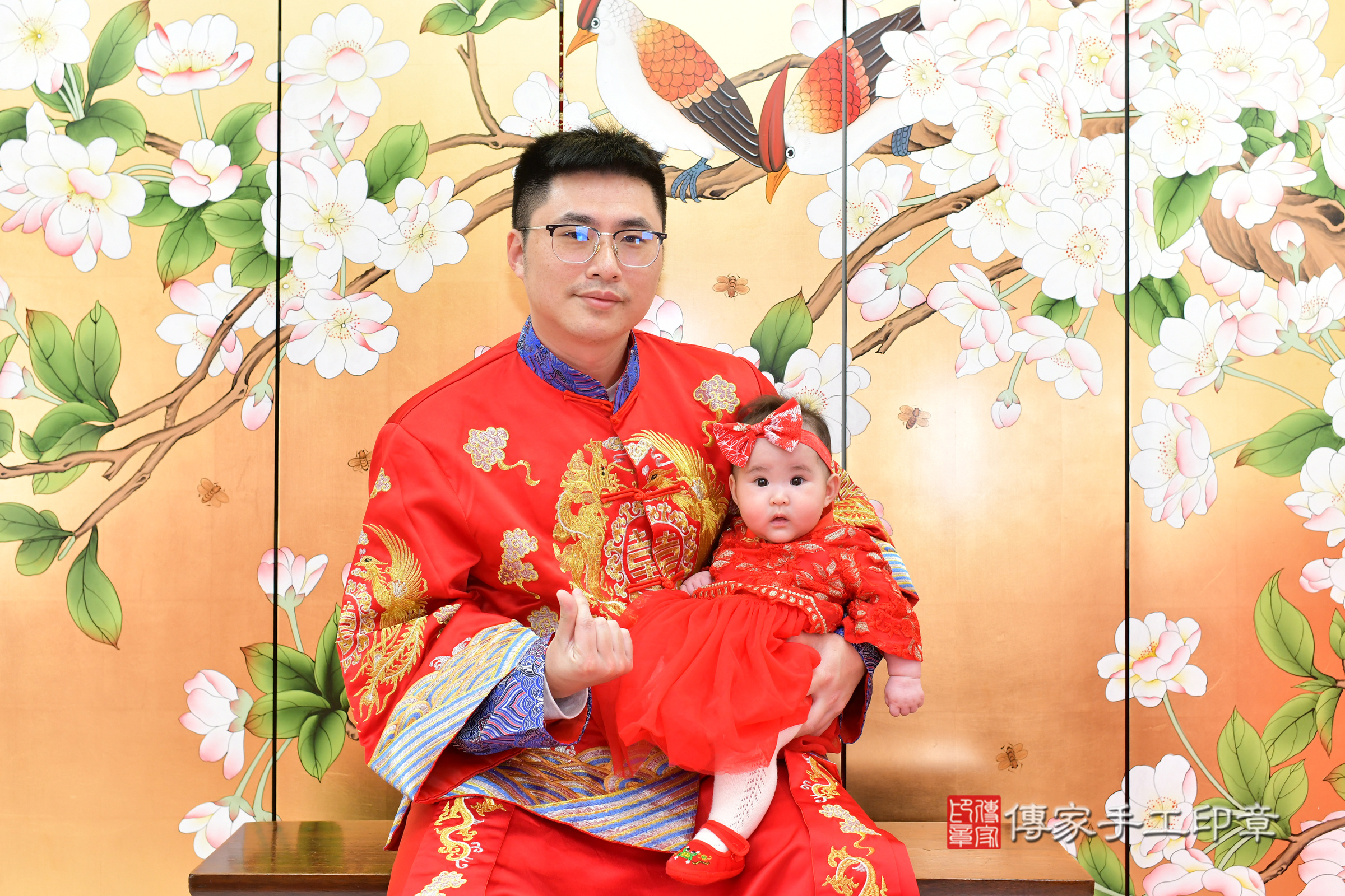 台中市北區彤彤寶寶收涎推薦：傳家台中店收涎中國風會場，嬰兒古禮收涎收口水流程儀式、收涎吉祥話、收涎餅乾、收涎拍照。收涎證書。2025.3.6，照片10