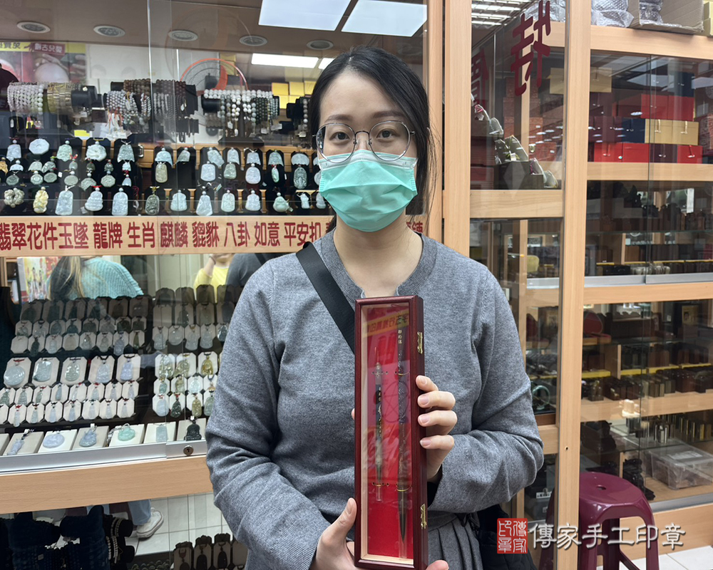 顧客滿意推薦開運胎毛筆-新竹市東區-楊小姐2025.03.22