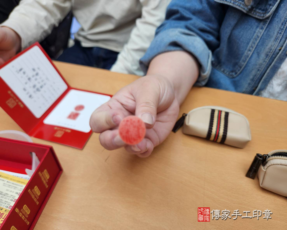 顧客滿意推薦開運臍帶印章-台中市太平區-林小姐2025.03.14