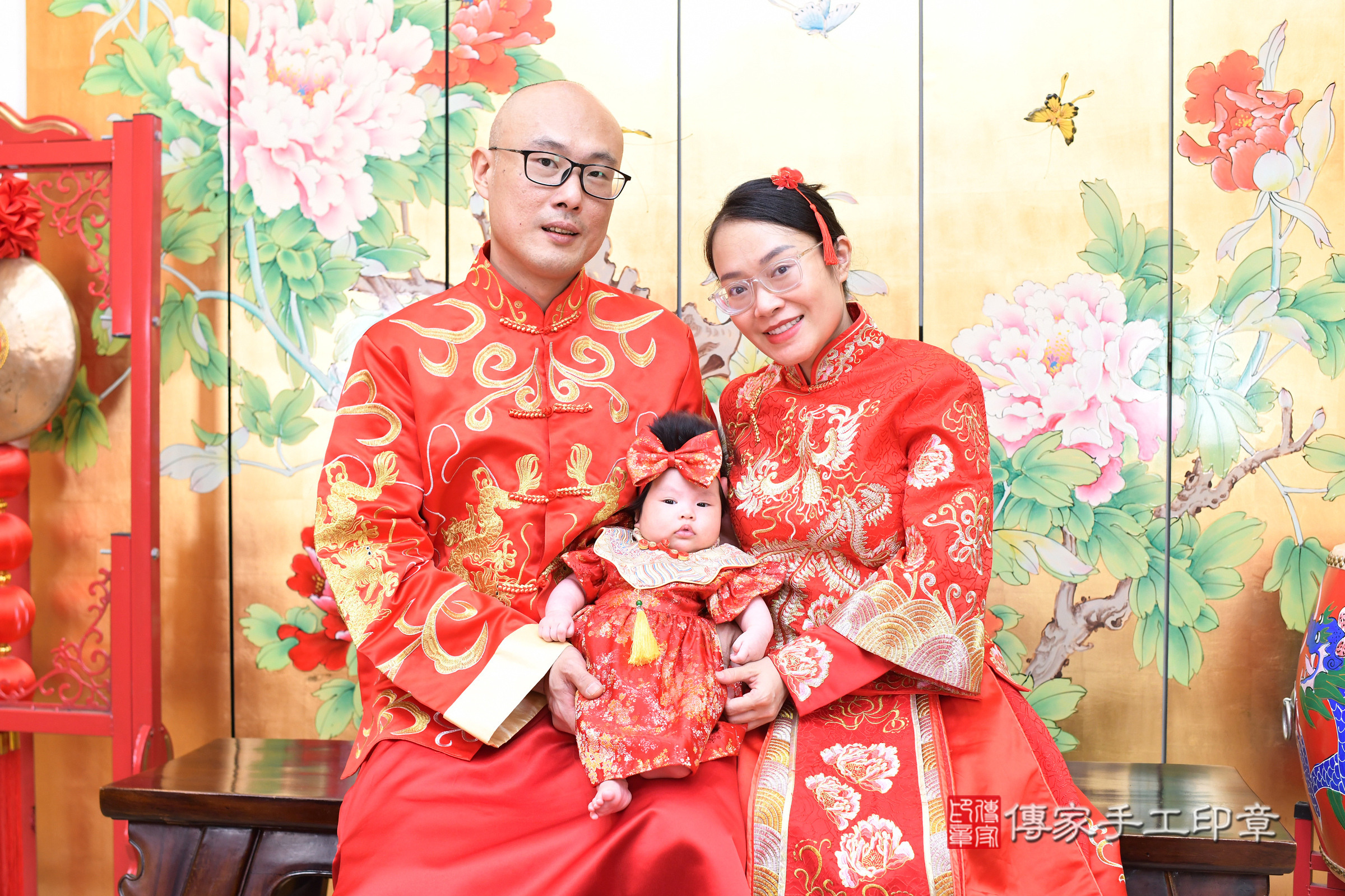 台北市大同區錂錂寶寶收涎推薦：傳家台北店收涎中國風會場，嬰兒古禮收涎收口水流程儀式、收涎吉祥話、收涎餅乾、收涎拍照。收涎證書。2025.3.11，照片8