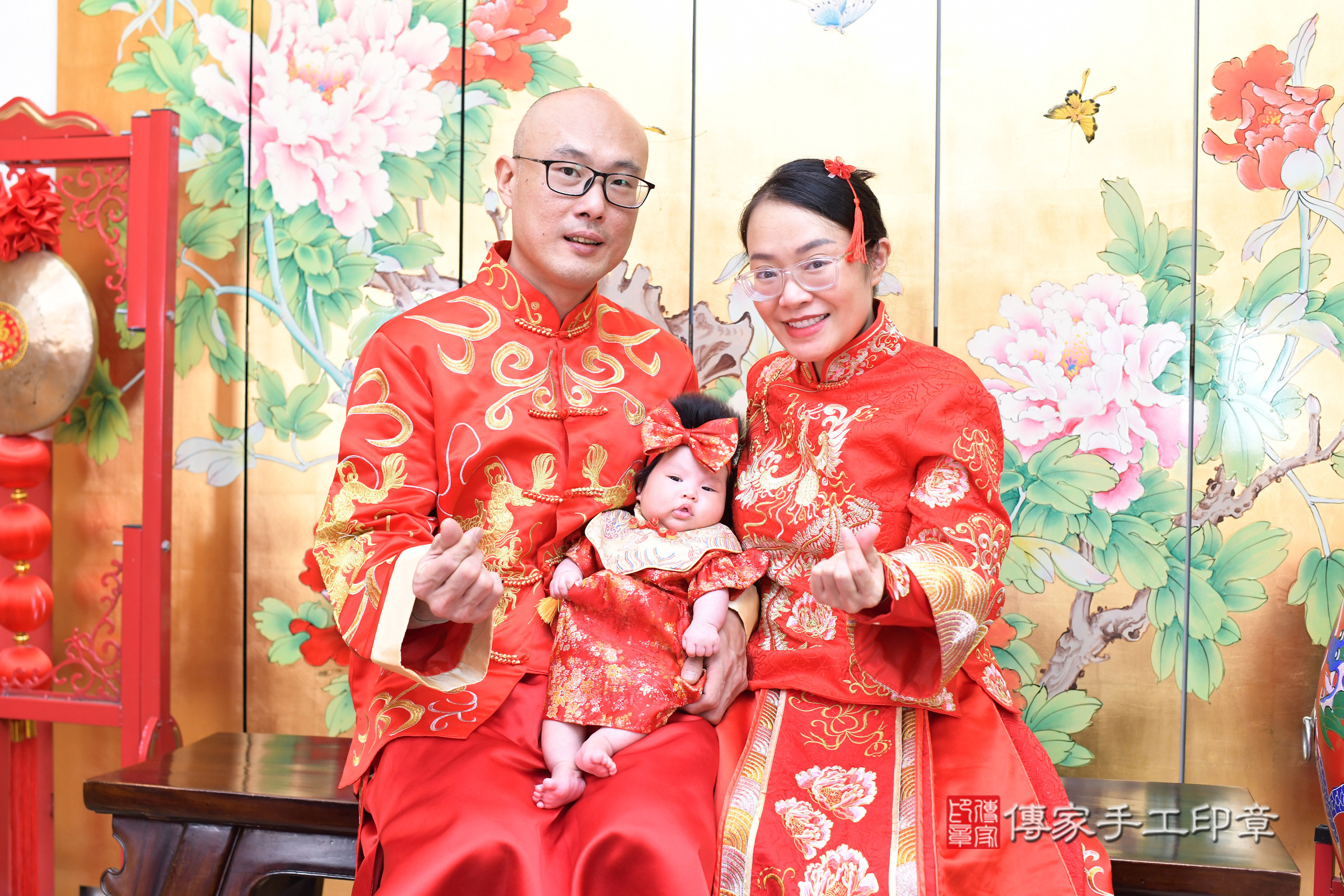 台北市大同區錂錂寶寶收涎推薦：傳家台北店收涎中國風會場，嬰兒古禮收涎收口水流程儀式、收涎吉祥話、收涎餅乾、收涎拍照。收涎證書。2025.3.11，照片9