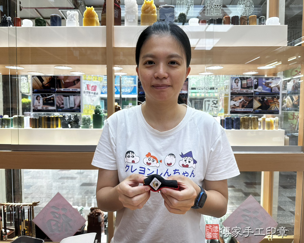 顧客滿意推薦開運臍帶印章-台南市下營區-王小姐2025.04.07