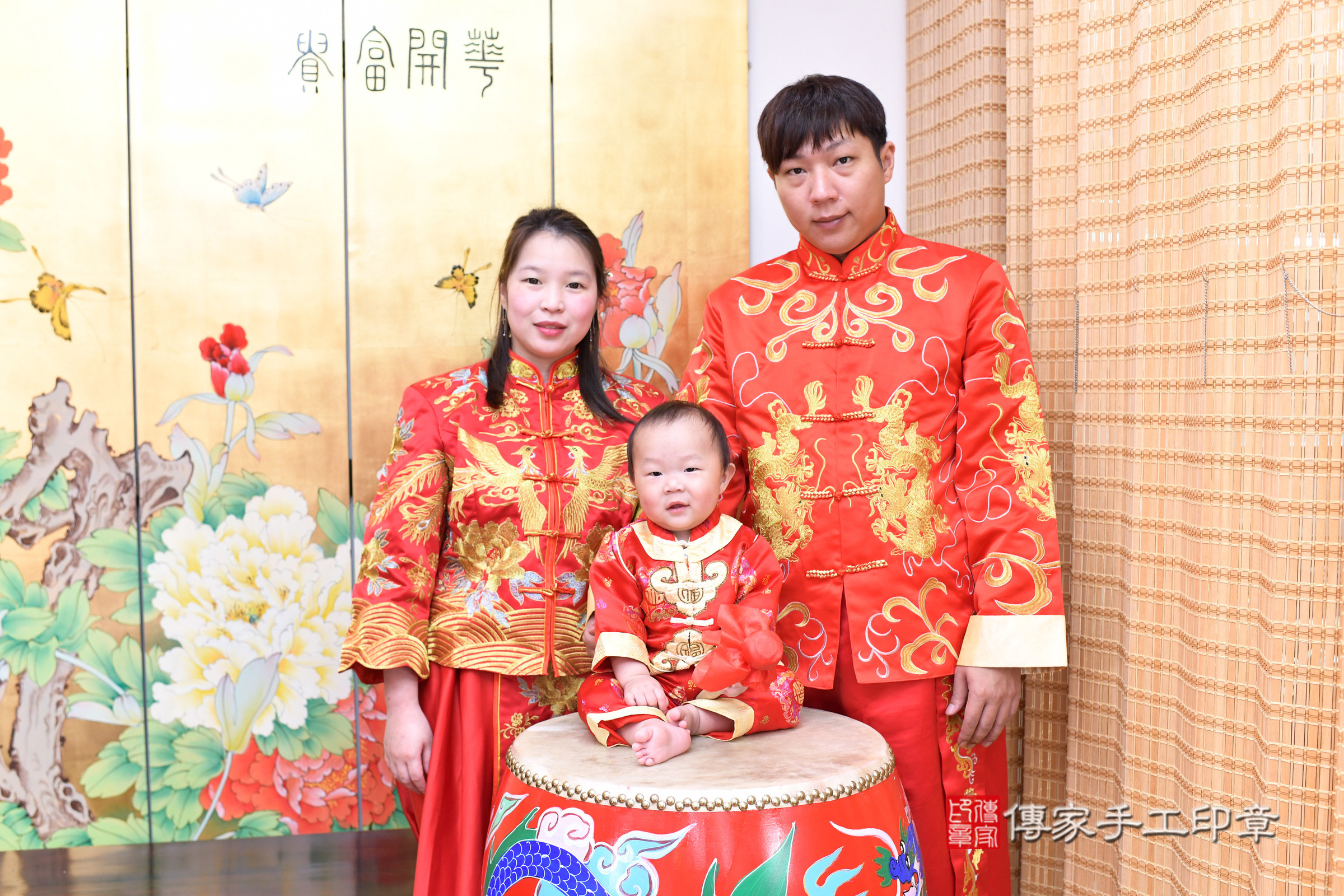 台北市大同區凡凡寶寶抓周推薦：傳家台北店抓周度脺中國風會場，嬰兒古禮抓周流程儀式吉祥話、抓周道具物品24種、拍照。抓周證書。2025.4.20，照片17
