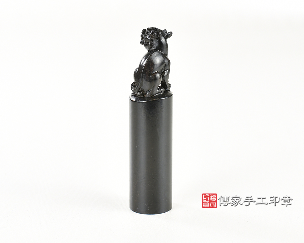 手工 客製化 黑檀木 立體貔貅 -傳家手工印章台南店2025.5.4