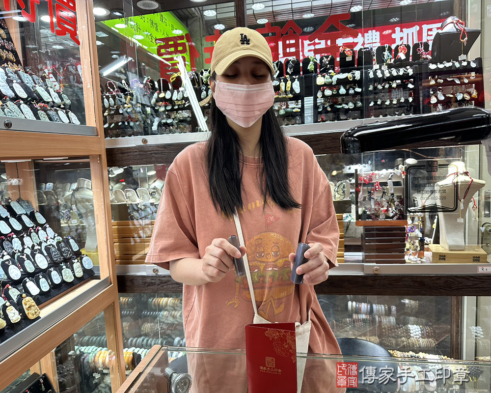 顧客滿意推薦開運個人印章-台北市大安區-羅小姐2025.05.14
