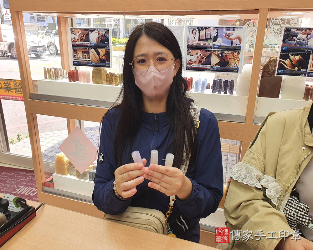 顧客滿意推薦開運個人印章-新竹市西區-李小姐2025.05.11