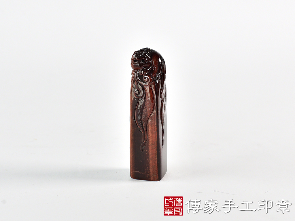 頂級虎眼石精雕貔貅:開運印章、結婚對章 1.jpg