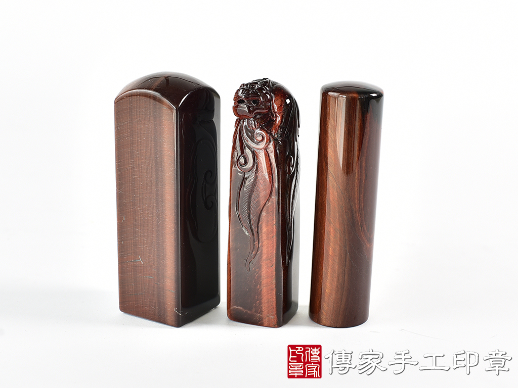 頂級虎眼石精雕貔貅:開運印章、結婚對章 10.jpg