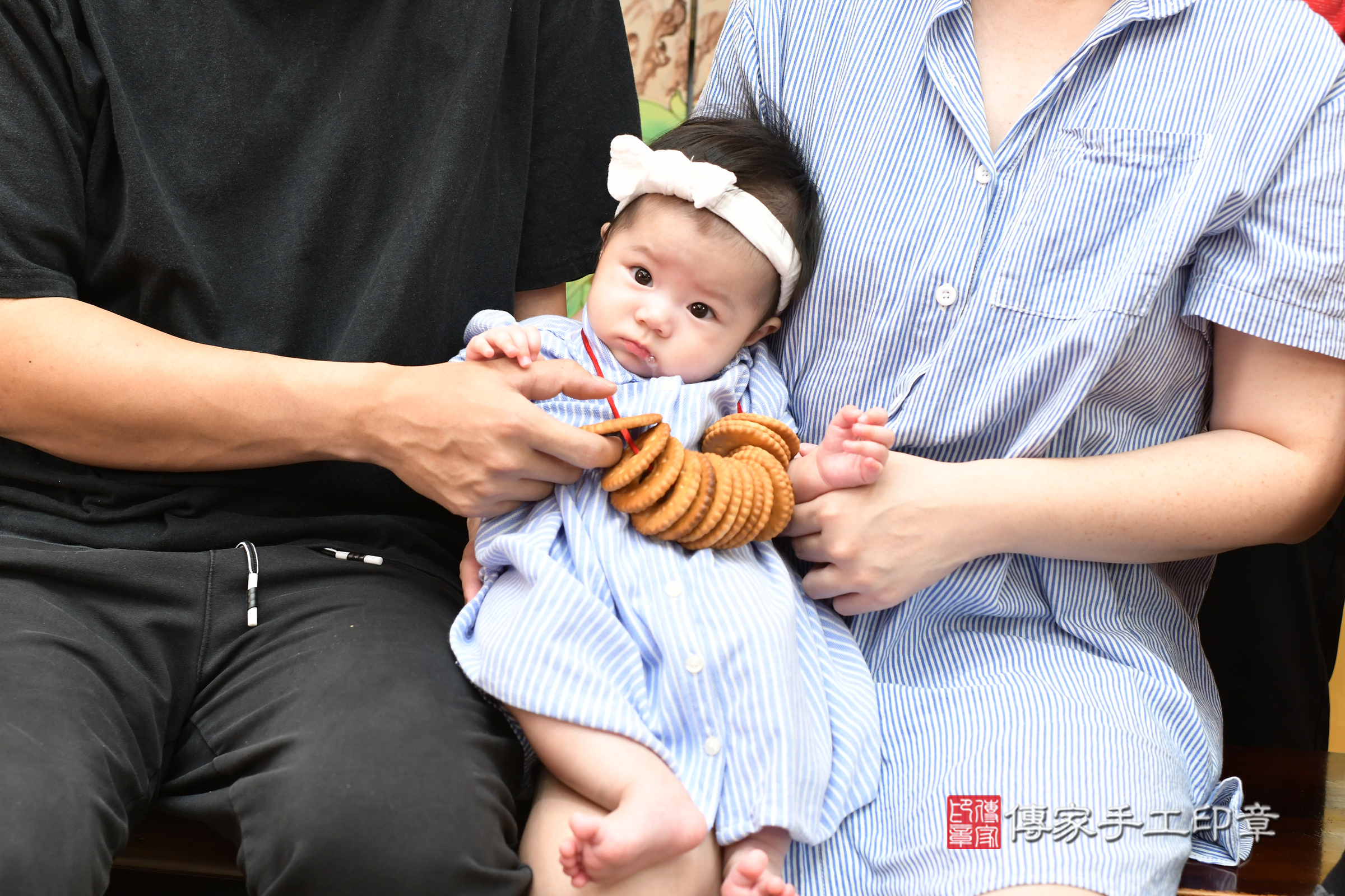 台北市大同區芮芮寶寶收涎推薦：傳家台北店收涎中國風會場，嬰兒古禮收涎收口水流程儀式、收涎吉祥話、收涎餅乾、收涎拍照。收涎證書。2025.5.17，照片16