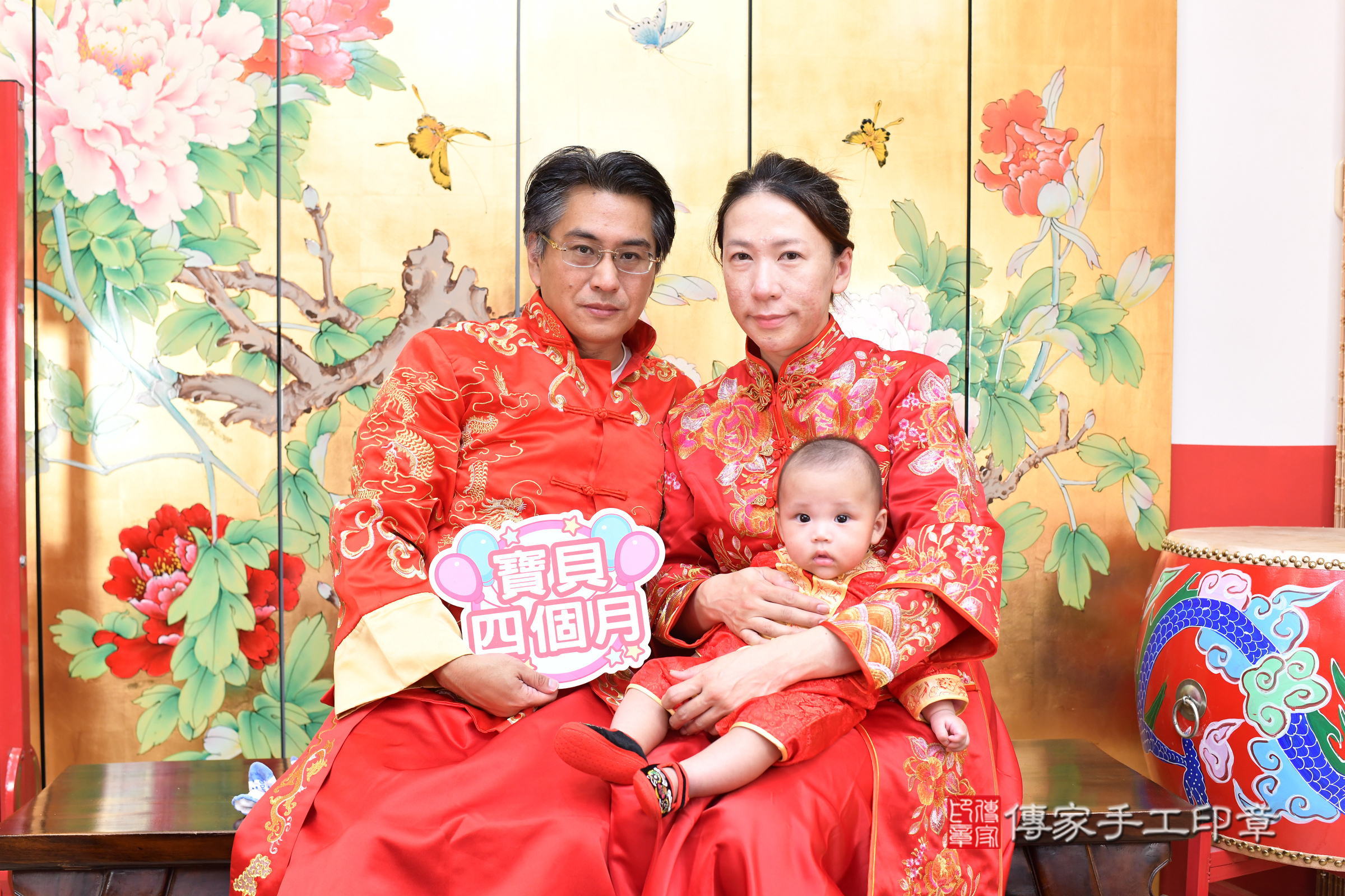 台北市大同區恩恩寶寶收涎推薦：傳家台北店收涎中國風會場，嬰兒古禮收涎收口水流程儀式、收涎吉祥話、收涎餅乾、收涎拍照。收涎證書。2025.7.26，照片8