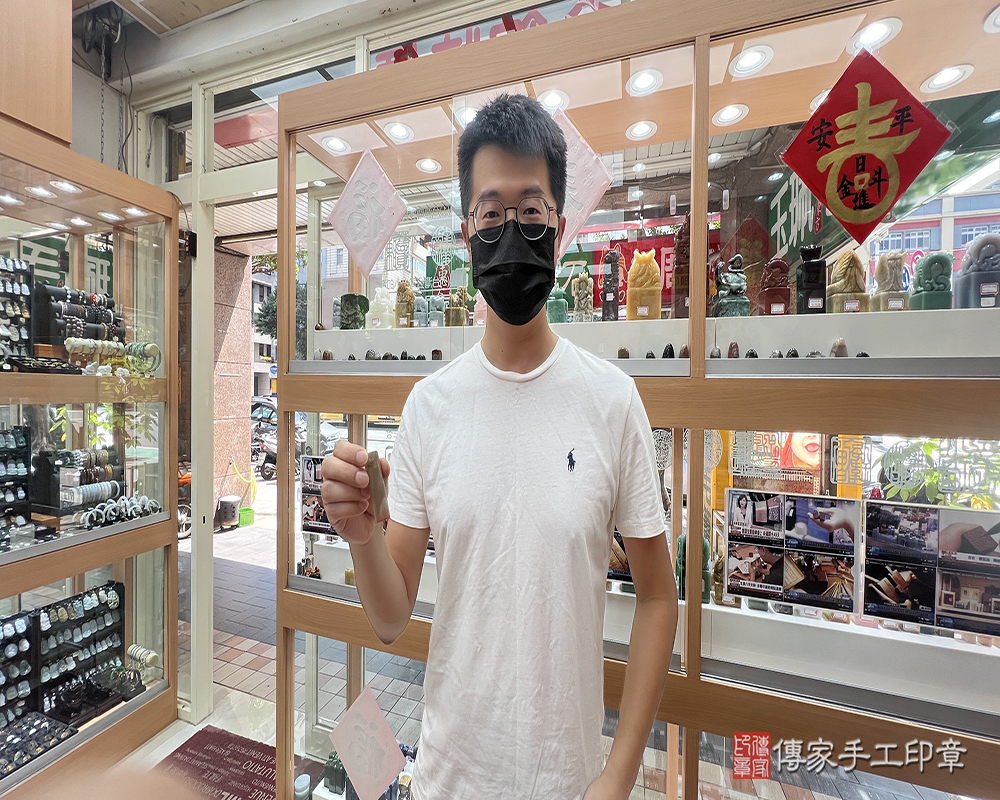 顧客滿意推薦開運臍帶印章-台北市大同區-張先生2025.08.09