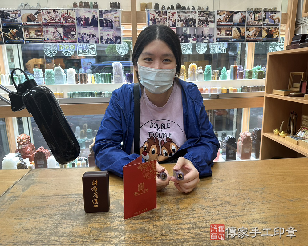 顧客滿意推薦開運臍髮印章-台北市內湖區-周小姐2025.08.16