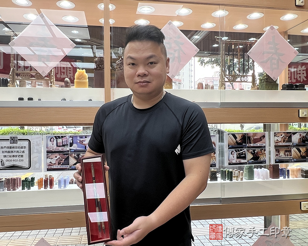 顧客滿意推薦開運胎毛筆-新竹縣竹北市-吳先生2025.09.01