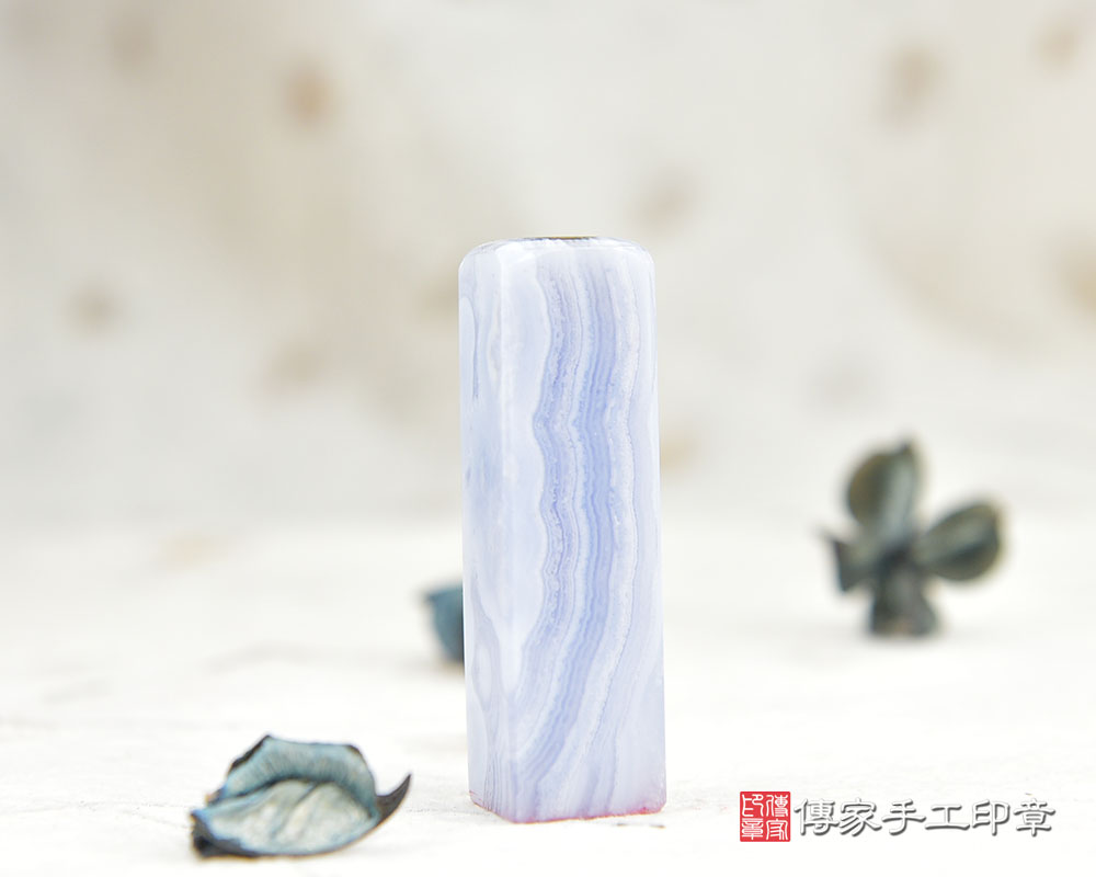 優雅如水～藍紋玉臍帶、胎毛印章　傳家手工印章 桃園店 114.9.9