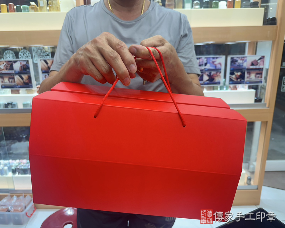 顧客滿意推薦：傳家嬰兒實木大三寶、金獅檀木臍髮印章、胎毛筆。桃園市八德區-沈先生2025.09.10