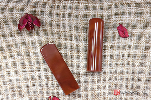 喜氣洋洋~紅瑪瑙 開運印章 傳家手工印章-新竹店114.9.28