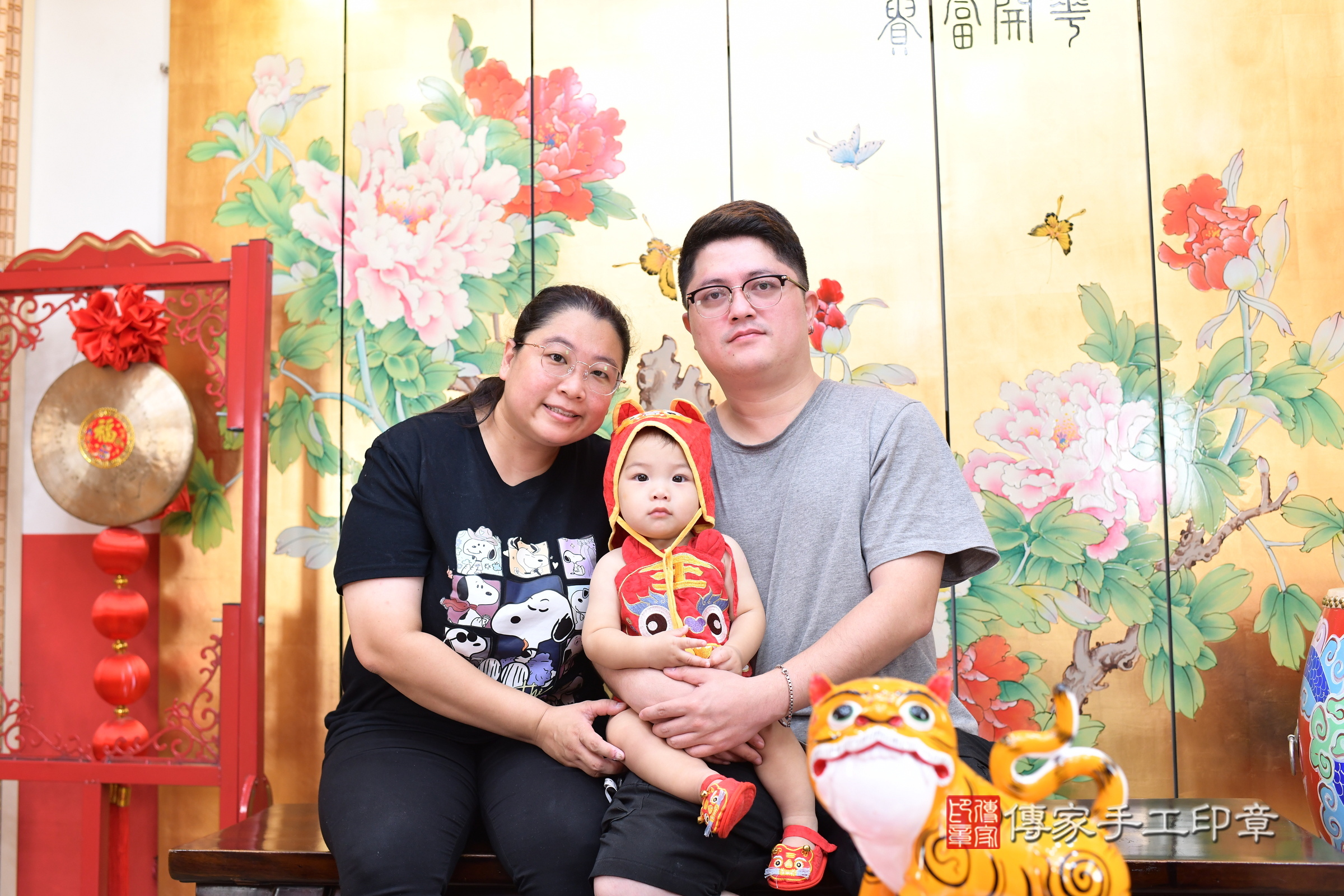 台北市大同區諾諾寶寶抓周推薦：傳家台北店抓周度脺中國風會場，嬰兒古禮抓周流程儀式吉祥話、抓周道具物品24種、拍照。抓周證書。2025.9.11，照片3