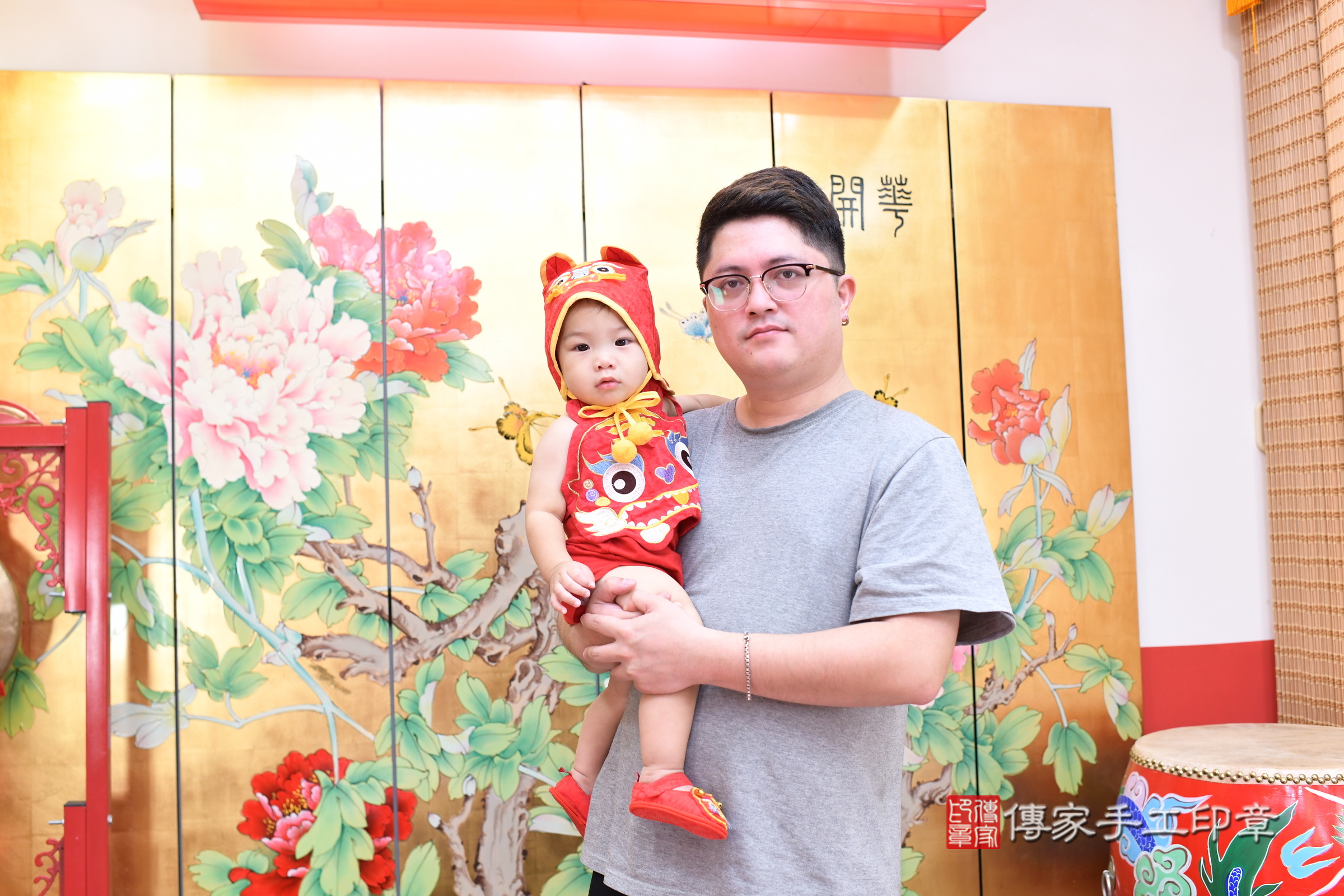 台北市大同區諾諾寶寶抓周推薦：傳家台北店抓周度脺中國風會場，嬰兒古禮抓周流程儀式吉祥話、抓周道具物品24種、拍照。抓周證書。2025.9.11，照片4