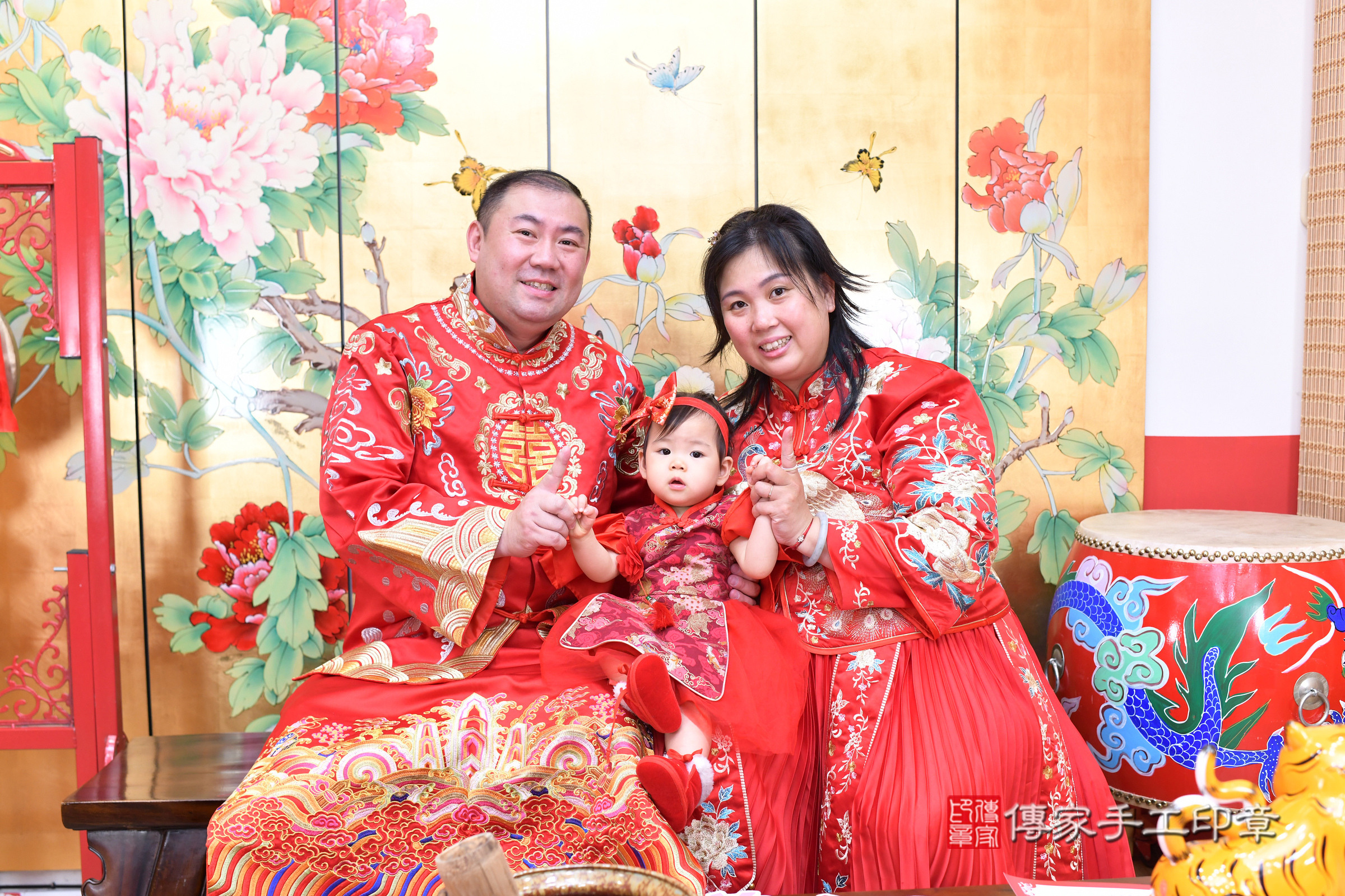 台北市大同區昕昕寶寶抓周推薦：傳家台北店抓周度脺中國風會場，嬰兒古禮抓周流程儀式吉祥話、抓周道具物品24種、拍照。抓周證書。2025.9.6，照片4