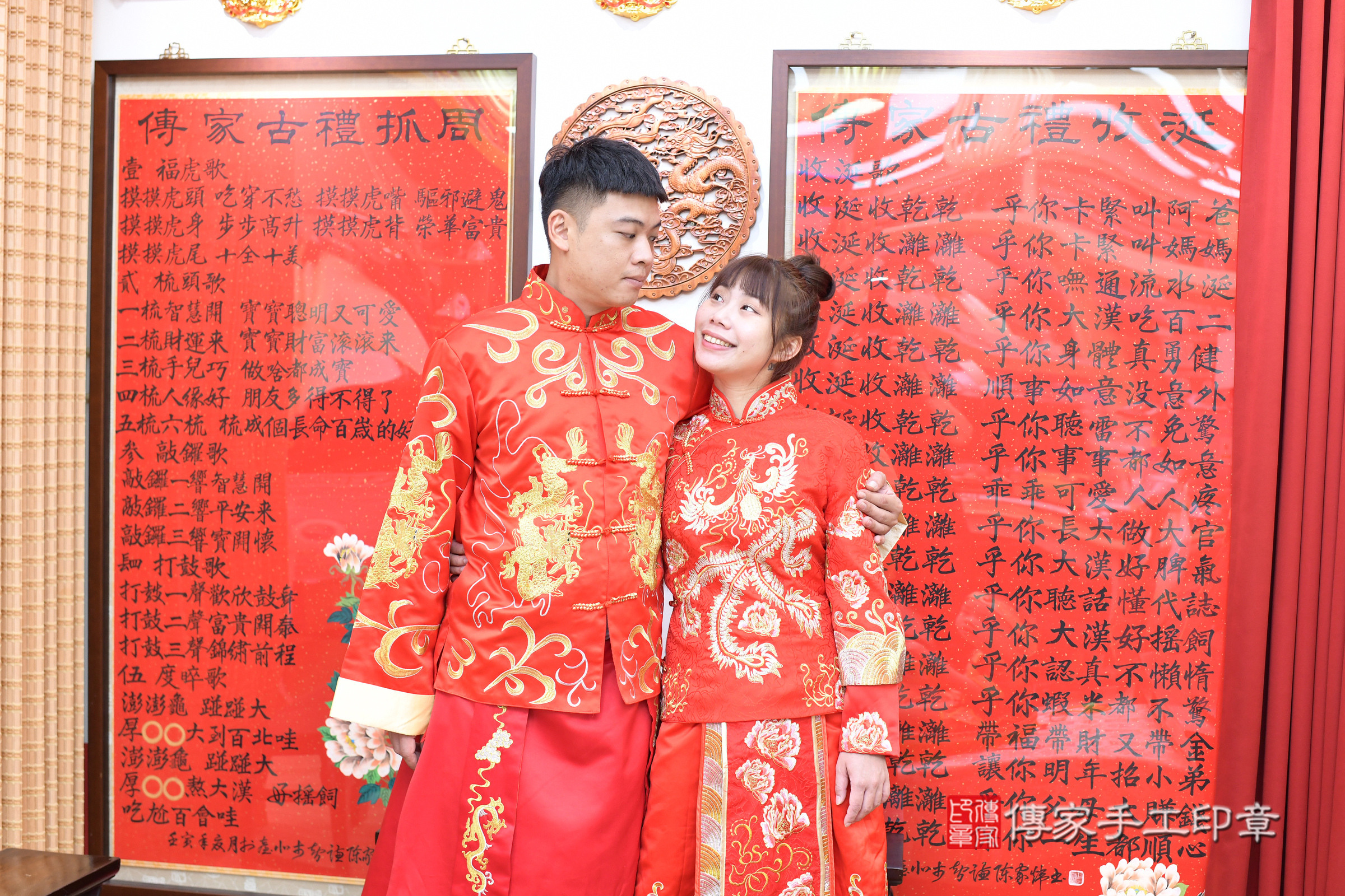 台北市大同區小紘寶寶抓周推薦：傳家台北店抓周度脺中國風會場，嬰兒古禮抓周流程儀式吉祥話、抓周道具物品24種、拍照。抓周證書。2025.9.12，照片2