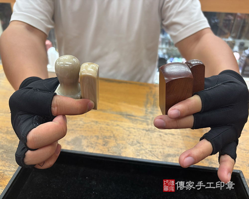 顧客滿意推薦開運公司印章以及個人印章-新北市土城區-劉先生2025.10.12