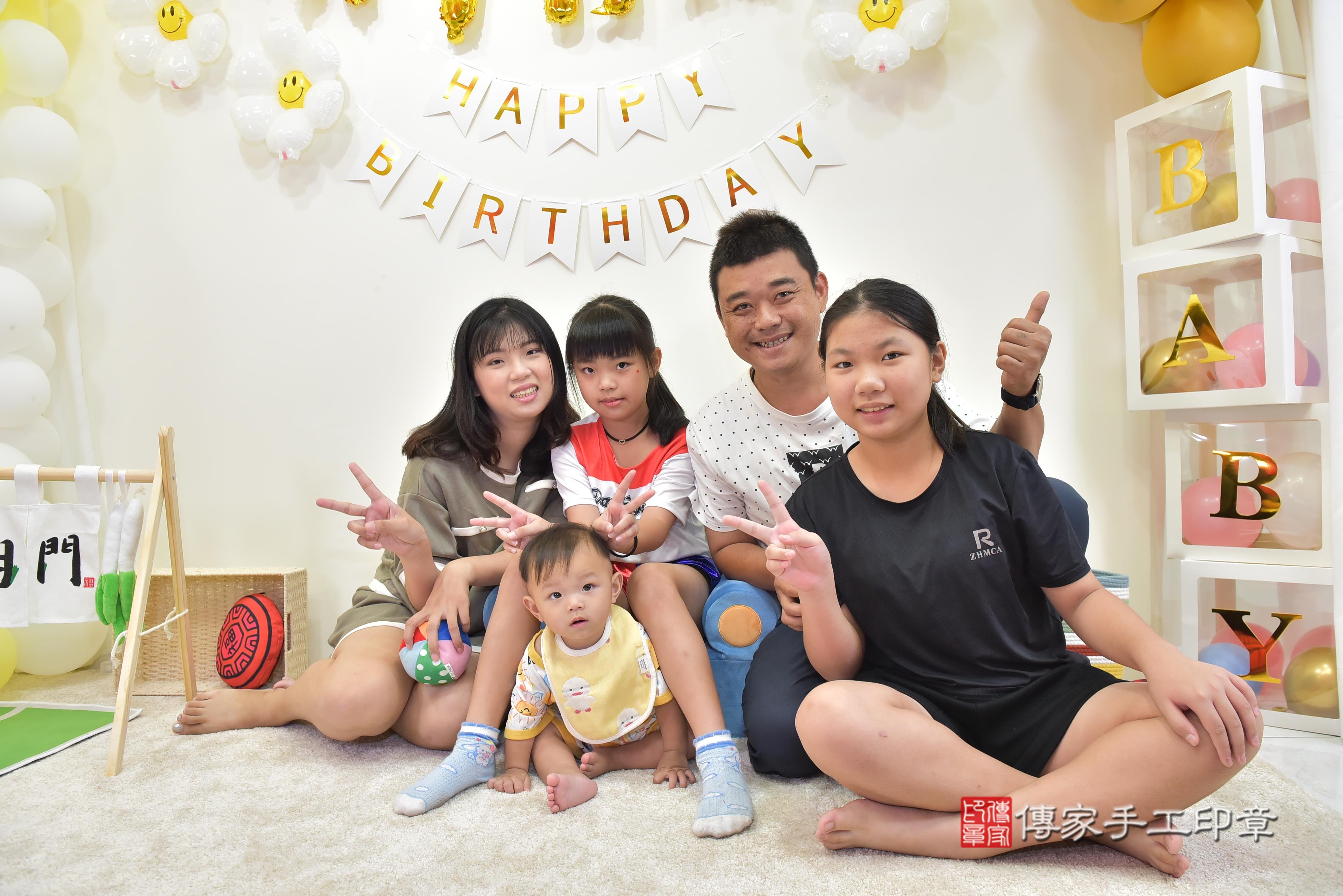 現代美式+中式抓週|一歲抓週,百般祝福圍繞!台南市永康區呈呈 .....,案例照