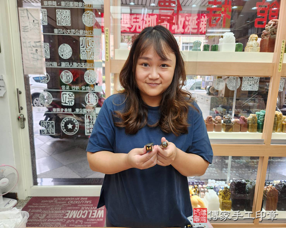 顧客滿意推薦開運臍髮印章-台中市神岡區-謝小姐2025.10.10