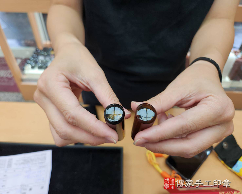 顧客滿意推薦開運臍帶印章-台中市沙鹿區-賴小姐2025.10.21