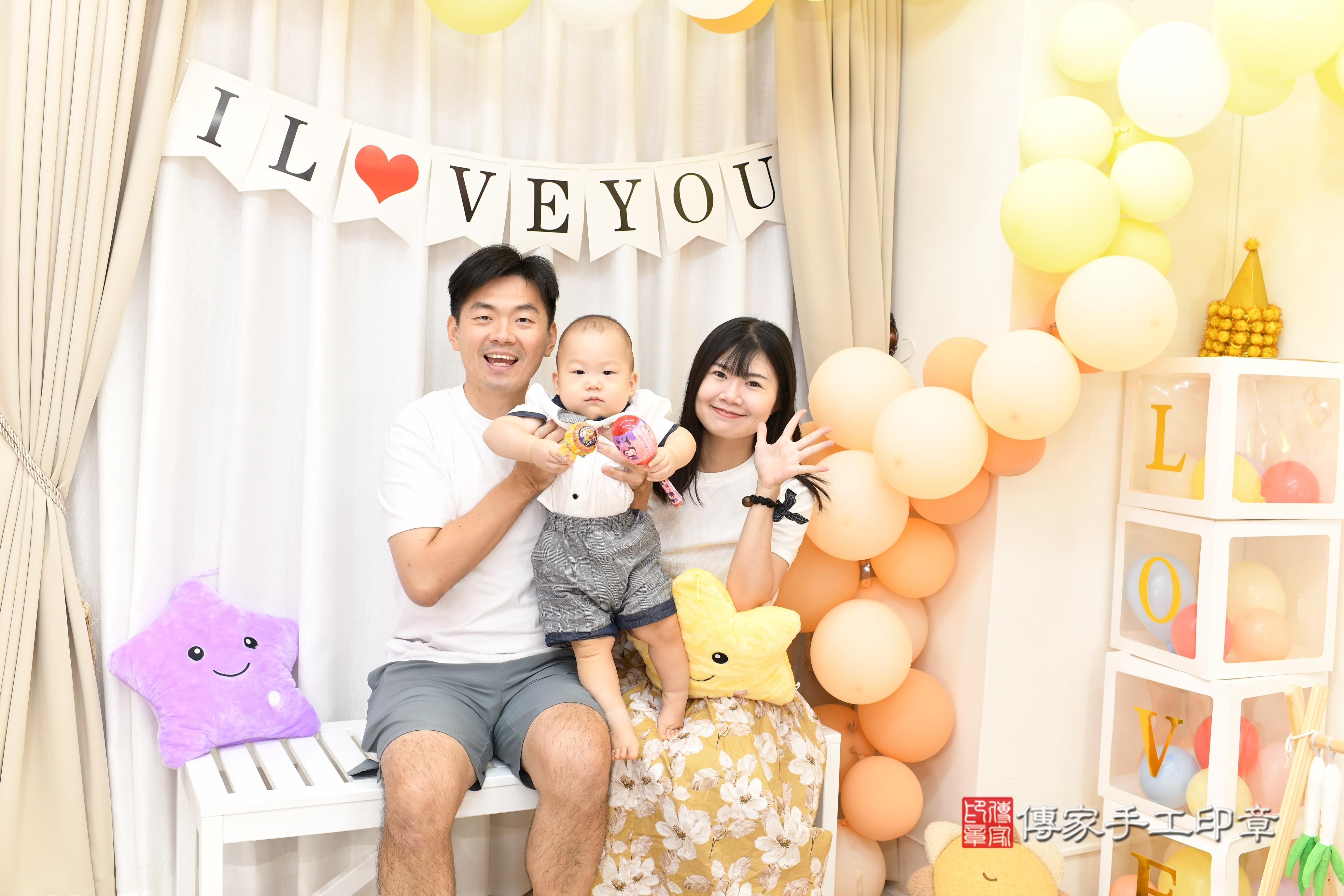 幸福成長的第一步：抓週儀式精采回顧。高雄市鳳山區澄澄寶貝抓周 .....，案例照