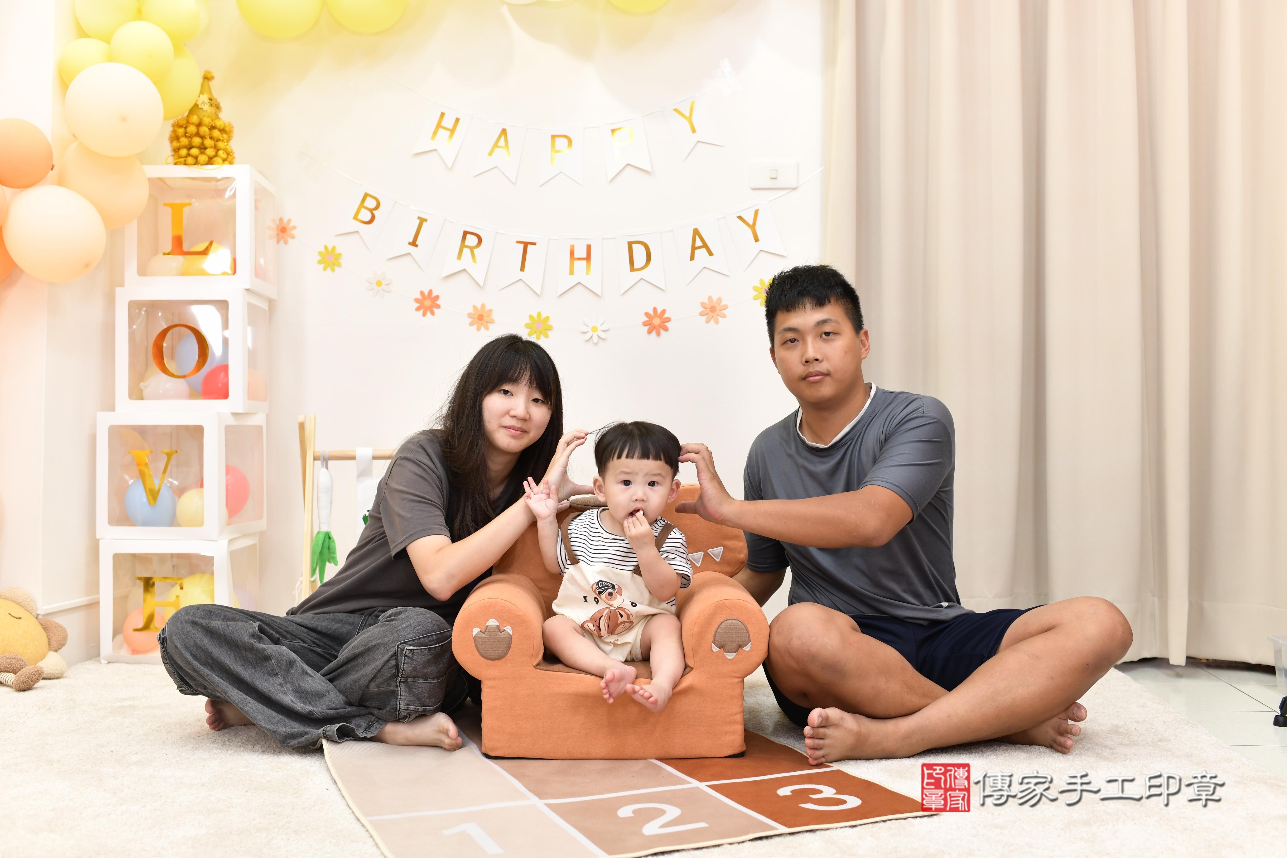 從古時傳承至今的「抓周」儀式，是寶寶滿周歲時的重要禮俗之一。 .....，案例照