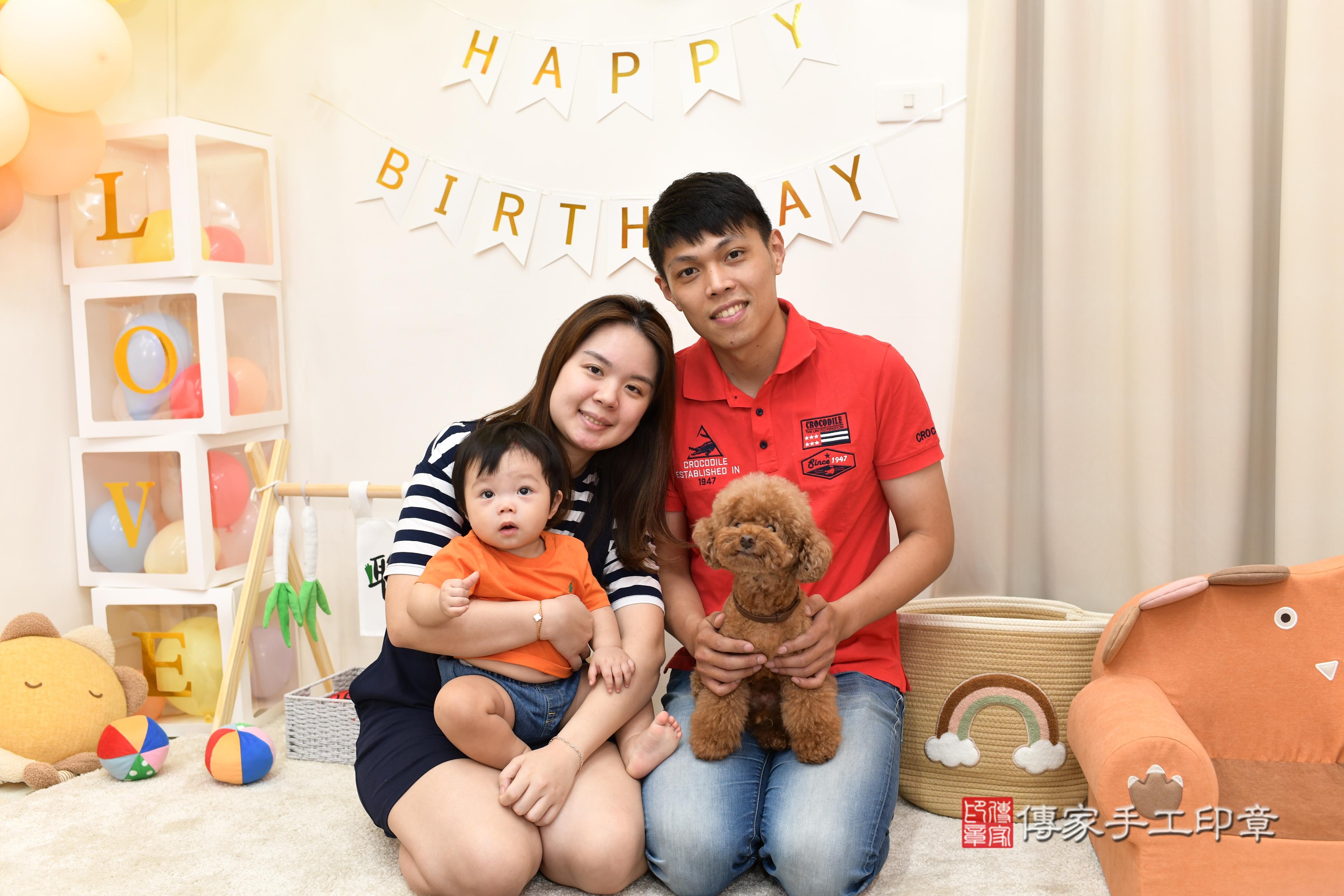 在笑聲與祝福中，紀錄屬於我們的第一個里程碑。高雄市鳳山區霏霏 .....，案例照