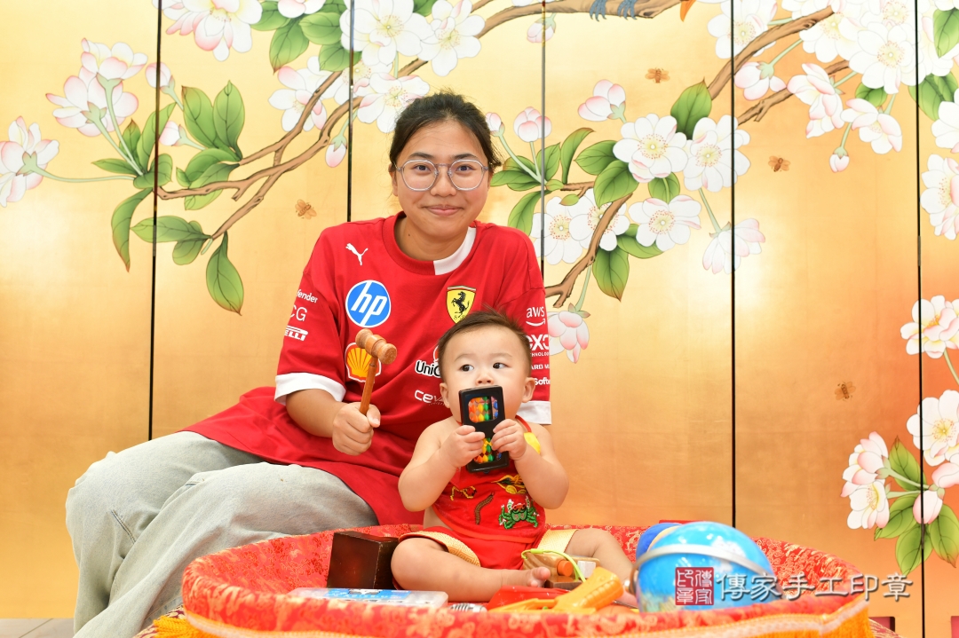 傳家手工印章台中店、抓周