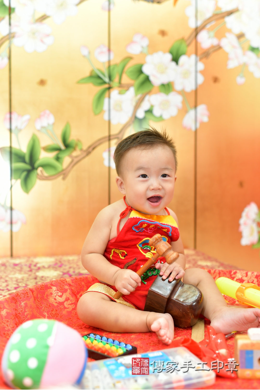 傳家手工印章台中店、抓周