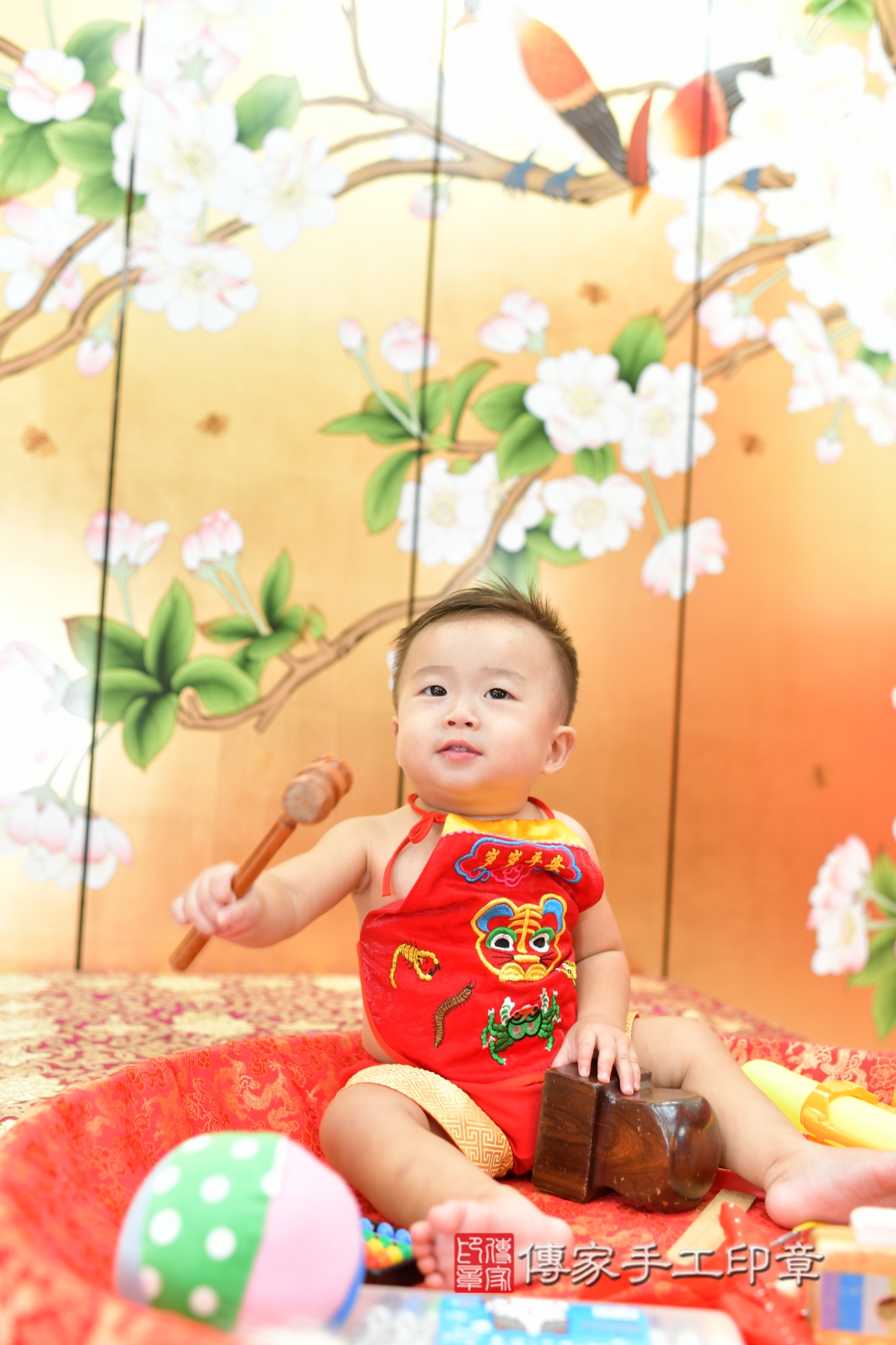 傳家手工印章台中店、抓周